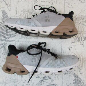 On Cloudflyer Womens Glacier Rose Brown Road Running Cushion Shoes Sneakers sz 9